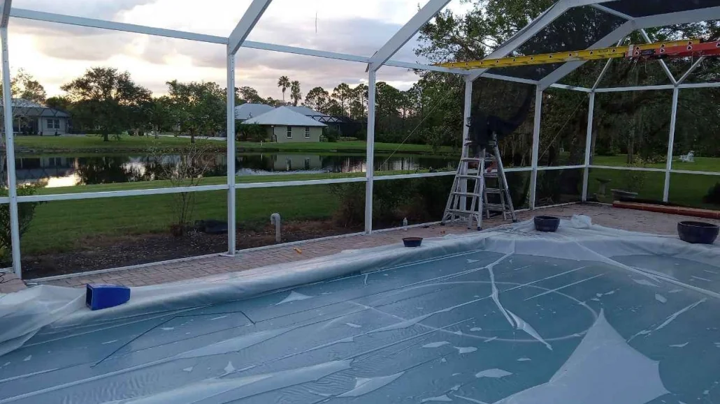 Pool Cage Painting in Florida: The Complete Homeowner's Guide (2026)