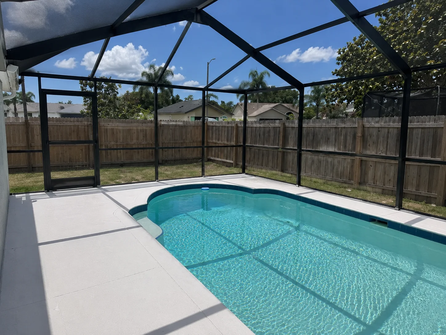 Pool Cage Painting in Tampa & Westchase FL in Tampa Bay