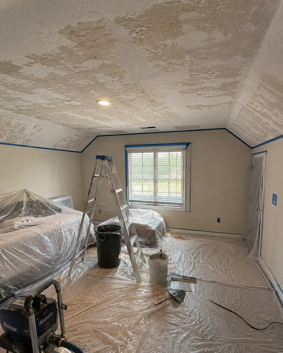 Popcorn Ceiling Removal in Tampa in Tampa Bay
